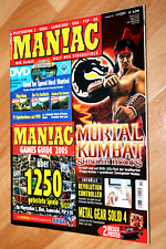 2005 Maniac Magazin Zeitschrift Mortal Kombat Fatal Frame Jak X Metal Gear Solid