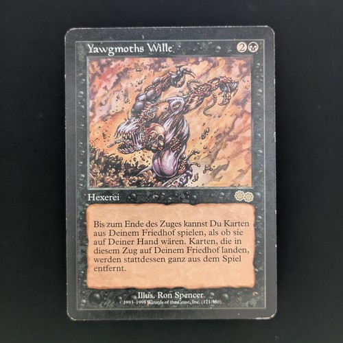 Mtg yawgmoth s - will, (lp)