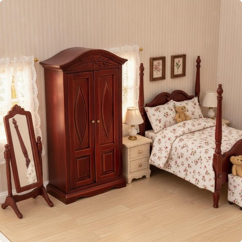 Puppenhaus kleiderschrank 12 - puppenhaus-kleiderschrank, 1:12