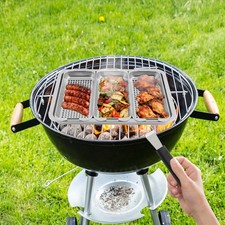 Edelstahl-Grillschalen-Set