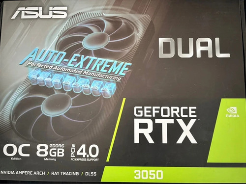 Asus dual geforce rtx - 3060, ti
