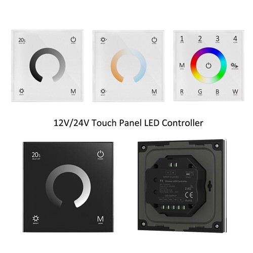 Funk glas touch led - glas, controller
