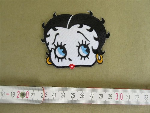 Betty boop face pin patch - betty, pin-up