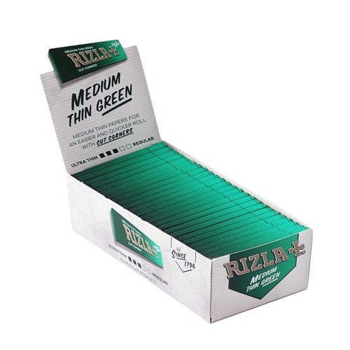 Cartine rizla verdi corte - rizla,