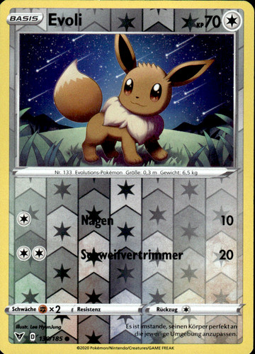 Pokemon tcg evoli farbenschock - tcg,