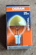 Osram Special Mirror P Gold E14 25W Kuppenverspiegelt Tropfen