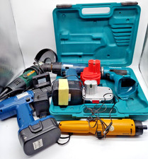 #SE1162# Konvolut Elektrowerkzeuge Makita Akkuschraube Bohrmaschine *DEFEKT*