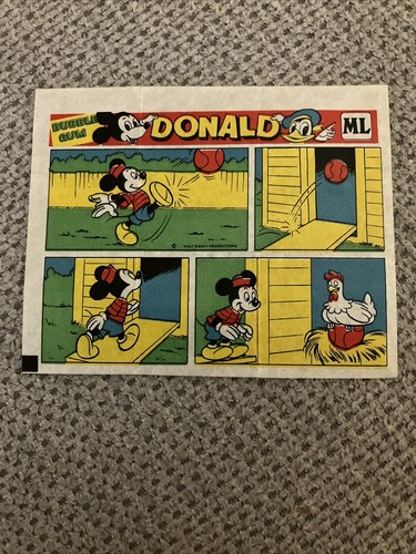 Kaugummibild donald - kaugummibild,