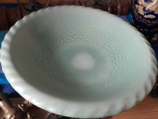 Schale Keramik mintgrün Art