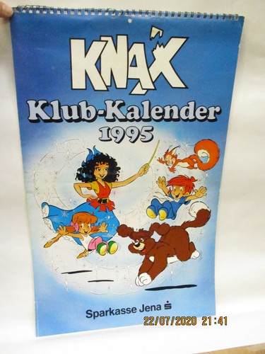 Knax klub kalender 1995 - knax,