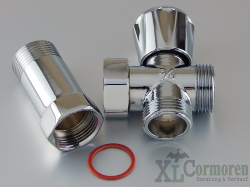 3wege geräteventil mit - geräteventil, 3/4"mit
