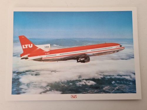 Postkarte ltu tristar - ltu,
