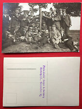 Studentika Foto AK MARBURG an der Lahn Studenten beim Bier trinken Typen ( 12653