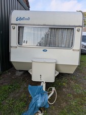 Oldtimer Wohnwagen Eifelland 380 von 1970