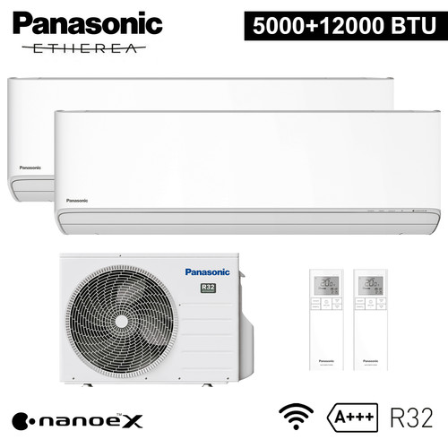 Dual split klimaanlage - dual-split-klimaanlage, etherea