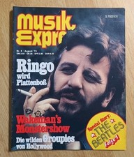 Musik Express 8/1975 Ringo
