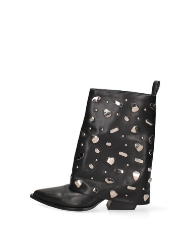 Damen echtleder stiefelette - damen,