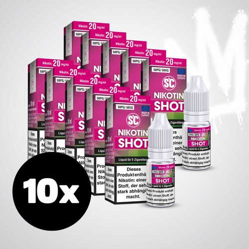 Nikotin shots 20mg - sc,