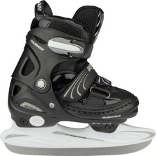 Kinder Schlittschuhe Eislaufschuhe Eiskunstlauf Gr.30-33 Schwarz - Nijdam