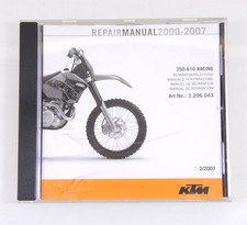 3.206.043 Reparaturanleitung auf CD für KTM 250-610 Racing 2000-2007