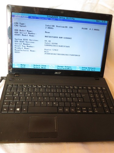 Notebook acer aspire 5742z - acer,