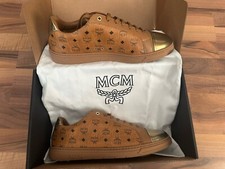 Mcm sneaker derby cognac - mcm,