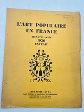 L’Art Populaire en France