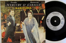 Freddie Mercury .  Barcelona. 45T UK