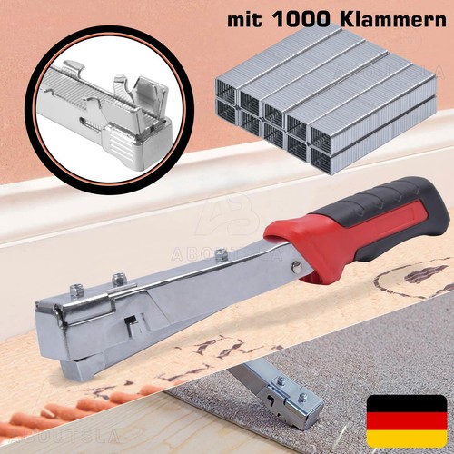 Hammertacker mit 2000 klammern - hammertacker,
