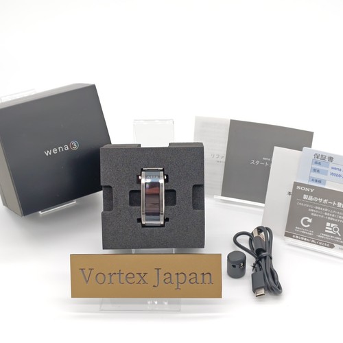 Sony wena3 schwarz gummiband - schwarz,