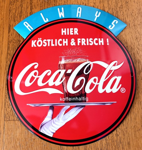 Coca cola schild - schild, always