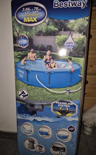 Bestway frame pool 366x76 - pool,