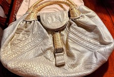 Fendi Spy Bag in Gold-Silber