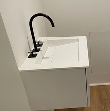 Waschtisch corian mit - corian,