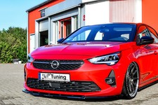 Frontspoiler Cuplippe Splitter aus ABS passend für Opel Corsa F GS-Line