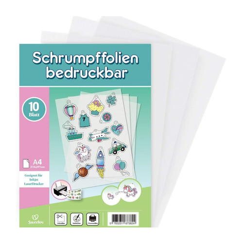 Schrumpffolie bedruckbar - schrumpffolie,