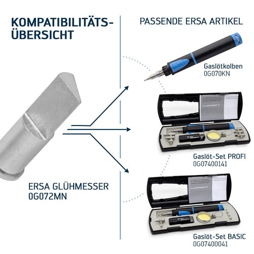 Ersa glühmesser für - glühmesser,