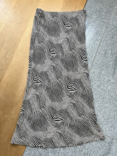 Damen langer rock zebra - damen,