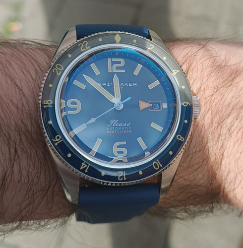 Spinnaker fleuss gmt automatik - fleuss,