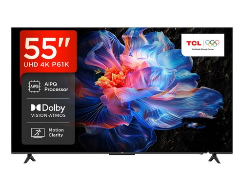 Tcl fernseher smart 55p61k - smart,