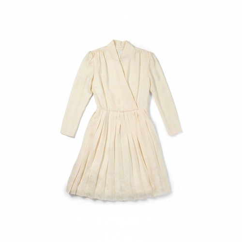 Linie plissee kleid - a-linie,