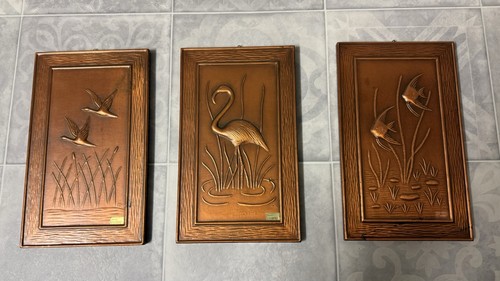 Vintage kupfer wandbilder - vintage,