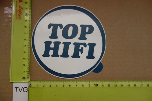 Alter aufkleber hifi - aufkleber, audio
