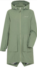 Didriksons Bella Ladies Parka Damen Mantel Grün Gr. 38