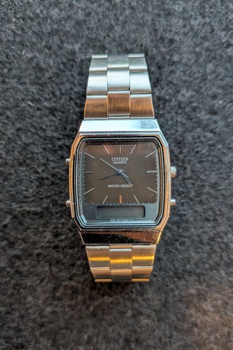Citizen quartz dual display - citizen,