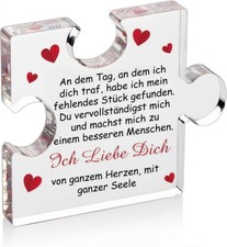 Puzzle-geformte Acryl Block