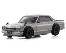 Kyosho Nissan Skyline 2000 GT-R KPGC10 Mini-Z AWD silver MA020 KYO32636S 