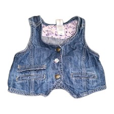 Jeansweste Gr. 122 C&A kurz