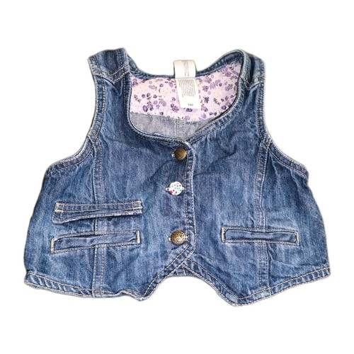 Jeansweste 122 a - 122, kurz