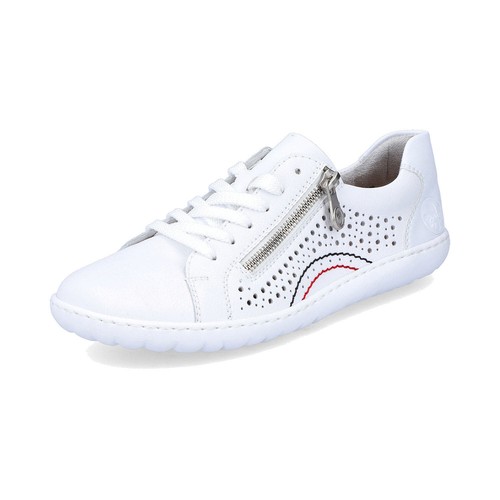 Rieker damen halbschuhe weiß - rieker,